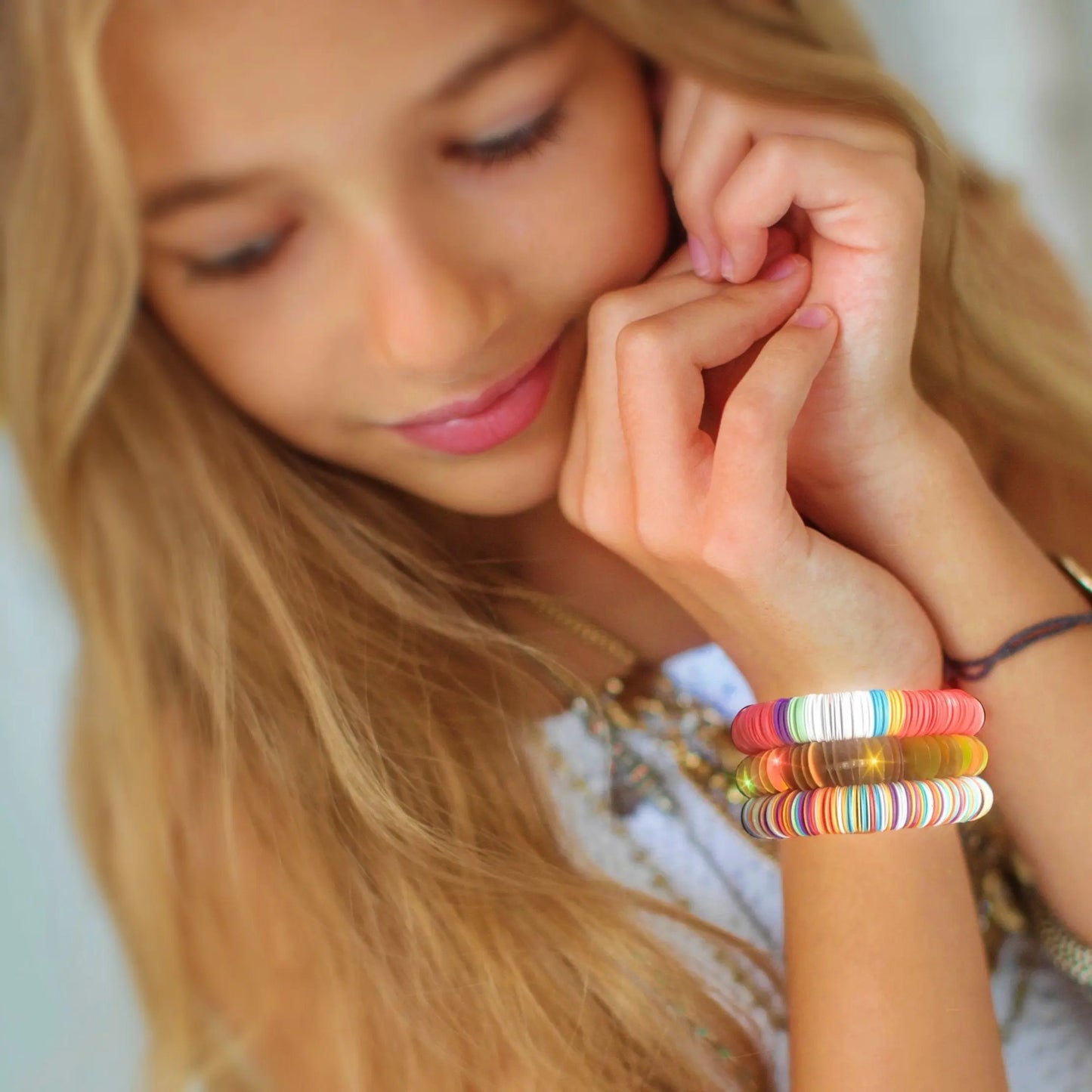 DIY Bracelet Kit - Mermaid Edition Pink Peacock