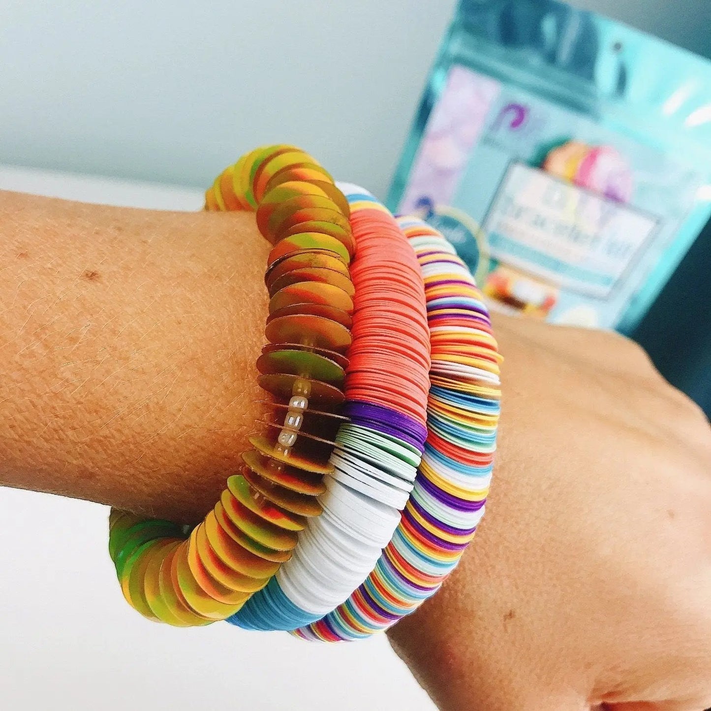 DIY Bracelet Kit - Mermaid Edition Pink Peacock