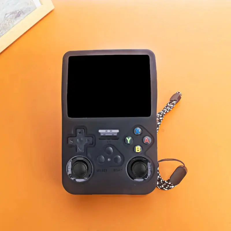 Handheld Game Machine Silicone Protective Cover Solid Color Simple Storage Box Blkhaven