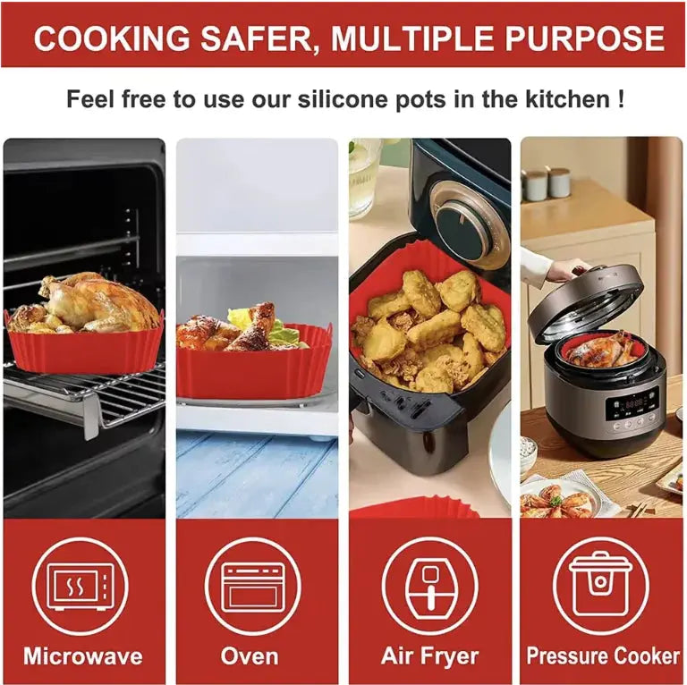 Air Fryer Silicone Tray Blkhaven