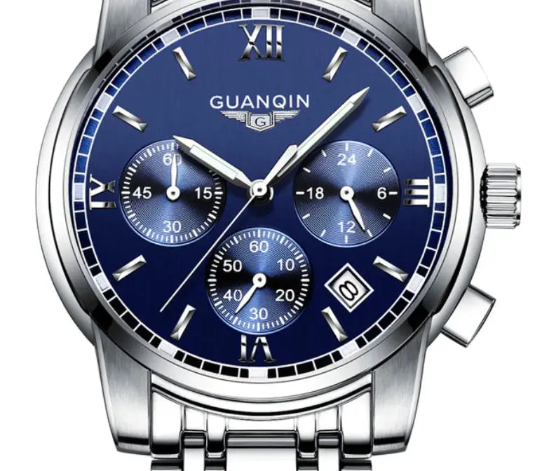 Luminous Steel Band Outdoor Sports Watch Blkhaven