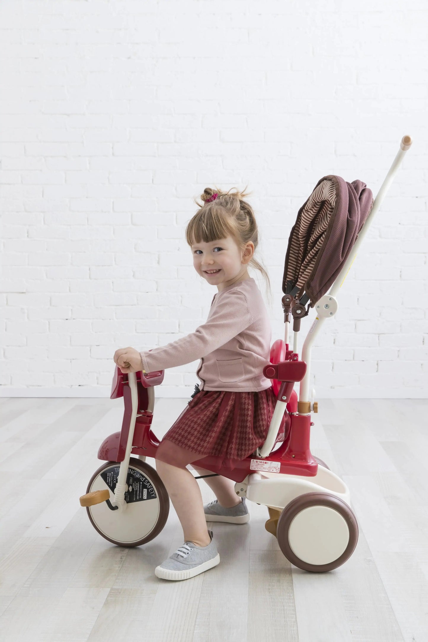 iimo 3-in-1 Foldable Tricycle with Canopy Blkhaven