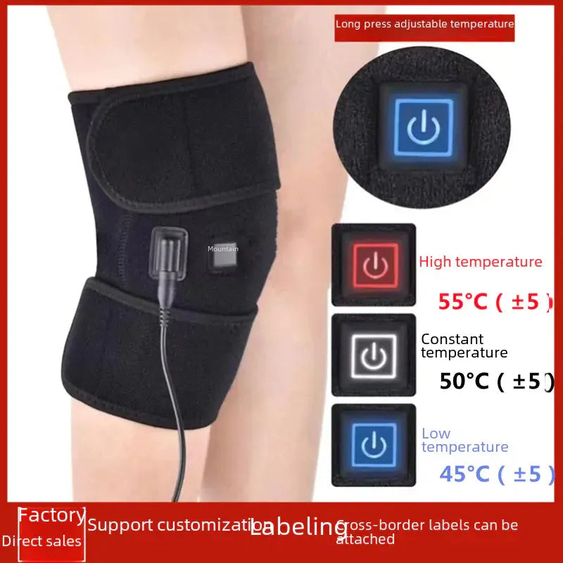 Smart USB Heated Knee Pads Blkhaven