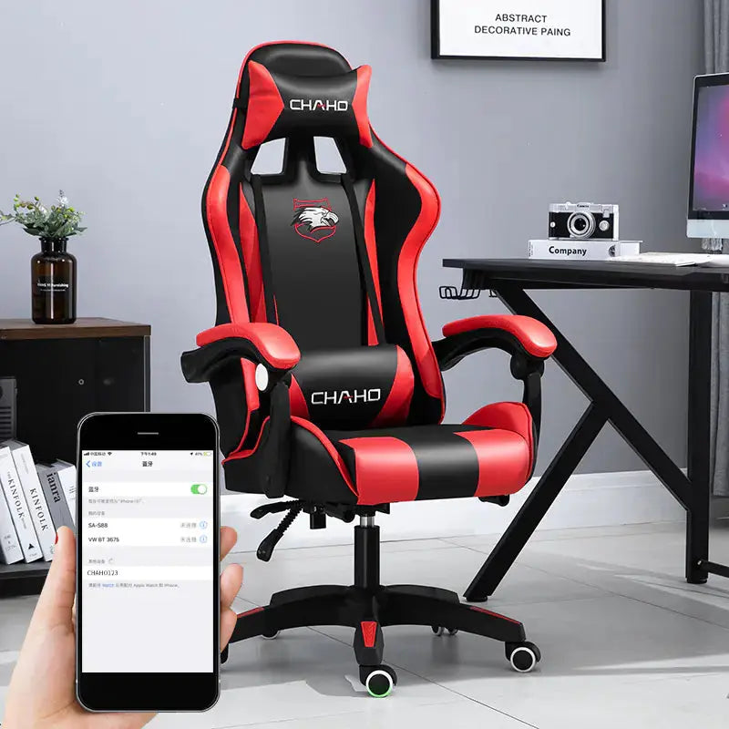 Ergonomic Gaming Office Chair with Adjustable Recline Blkhaven