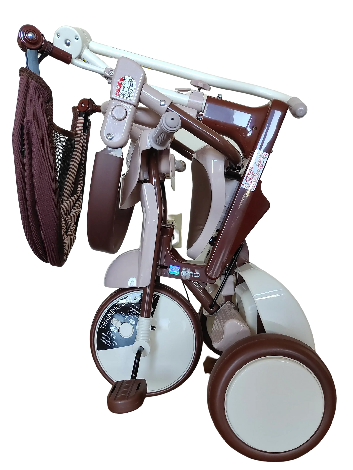 iimo 3-in-1 Foldable Tricycle with Canopy Blkhaven