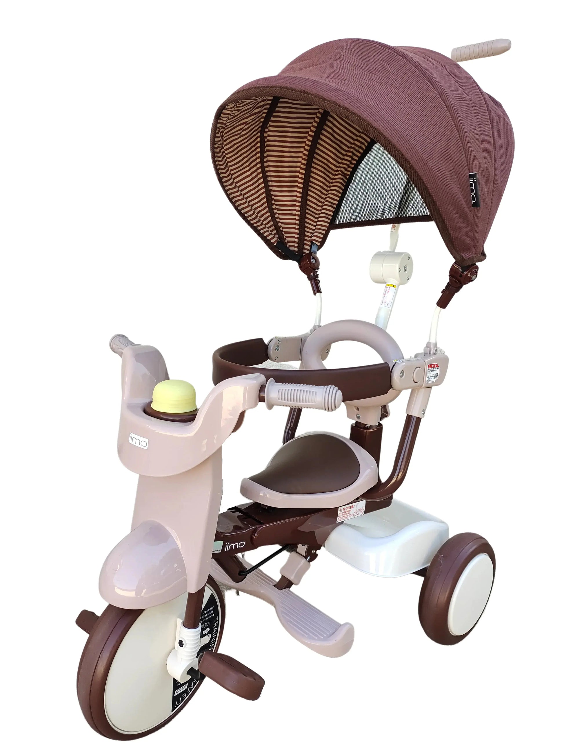 iimo 3-in-1 Foldable Tricycle with Canopy Blkhaven