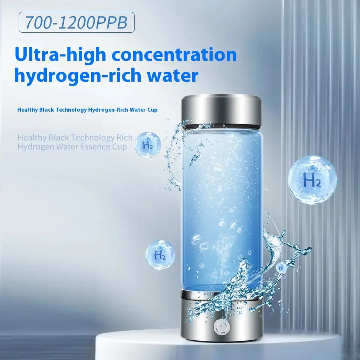 SPE Quantum Hydrogen-Rich Water Cup Blkhaven