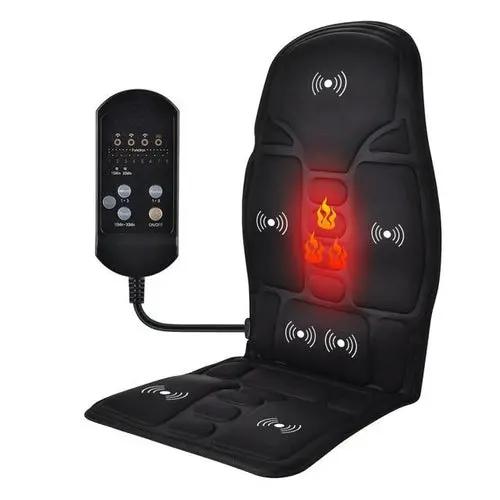 Portable Vibrating Heat Therapy Massage Cushion Mattress Yellow Pandora