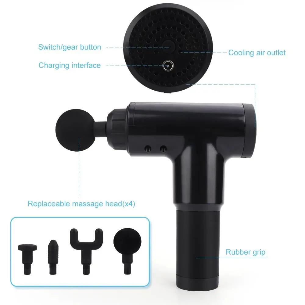 High Quality 6 Speeds Handheld Massager Yellow Pandora