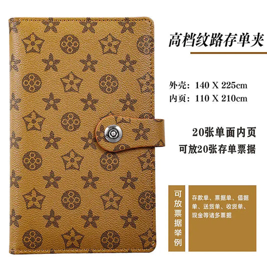 New Leather Textured Bank Document Organizer Wallet Blkhaven