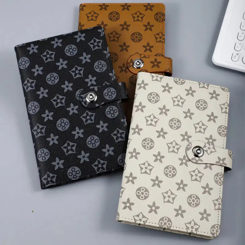 New Leather Textured Bank Document Organizer Wallet Blkhaven