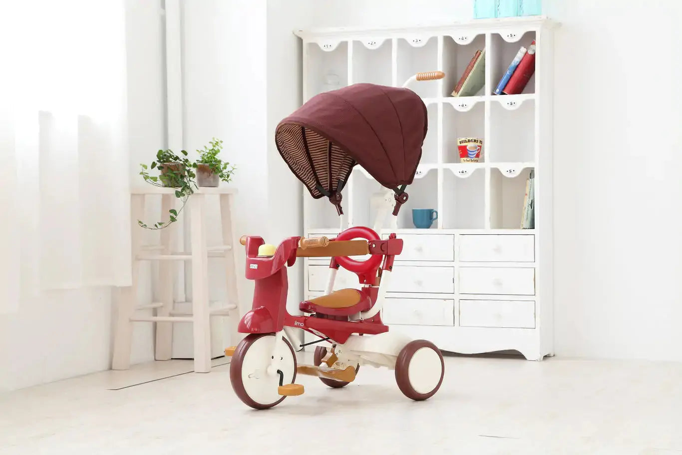 iimo 3-in-1 Foldable Tricycle with Canopy Blkhaven