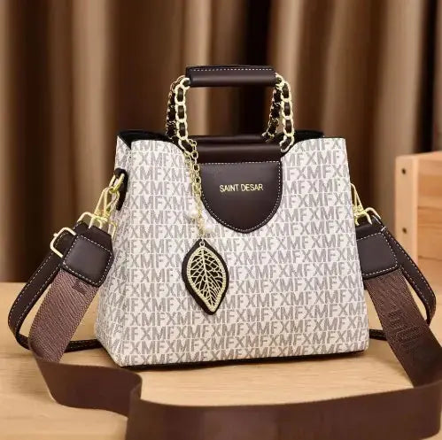 Maldives Leather Bag - Stylish Large Capacity Handbag Blkhaven