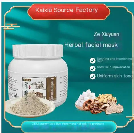Herbal Moisturizing Face Mask Powder for Spa Use Blkhaven