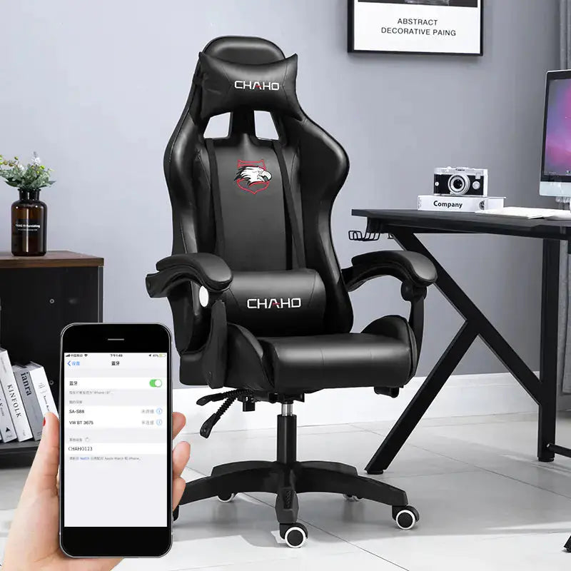 Ergonomic Gaming Office Chair with Adjustable Recline Blkhaven