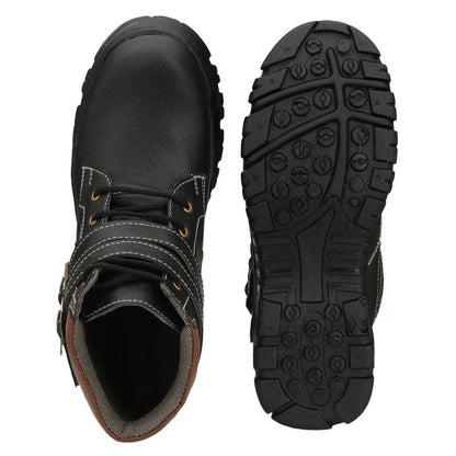 Generic Men Black Color Leatherette Material Ivory Cassiopeia