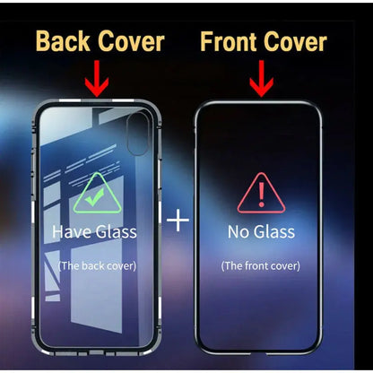 Magnetic Tempered Glass Shell Screen Protector Blkhaven