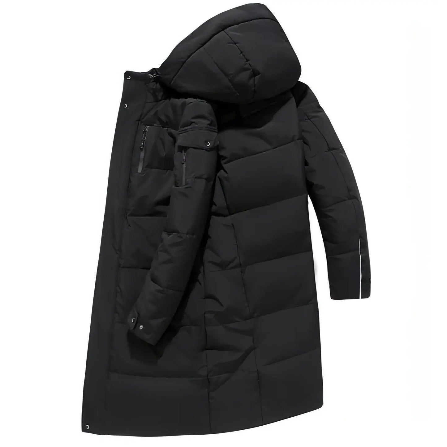 Long padded down jacket for men Carmine Juneberry