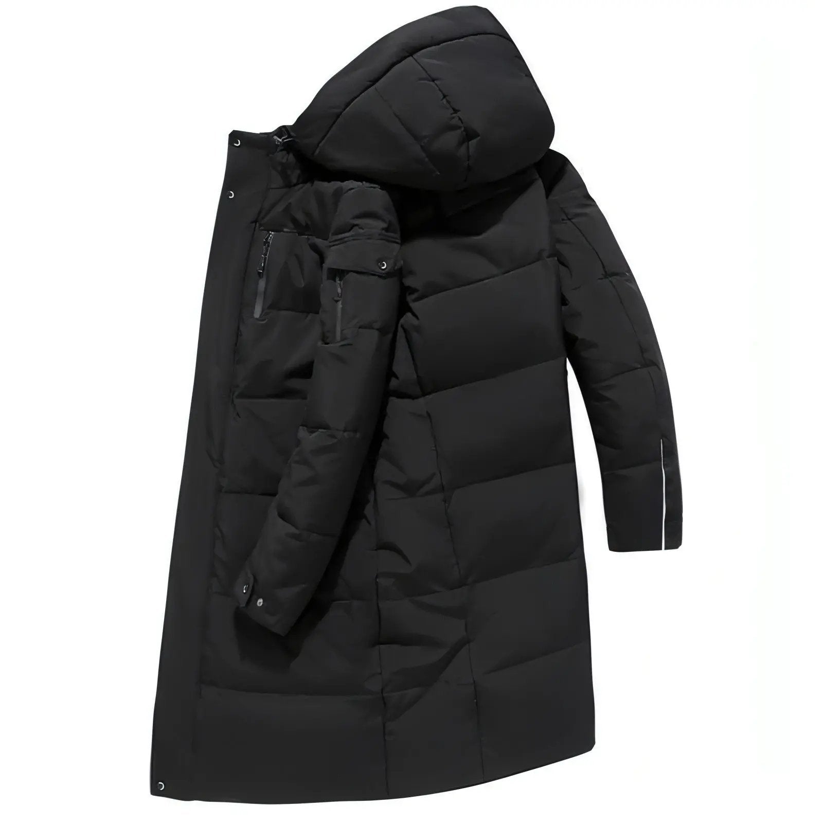 Long padded down jacket for men Carmine Juneberry