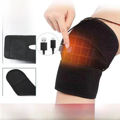 Smart USB Heated Knee Pads Blkhaven