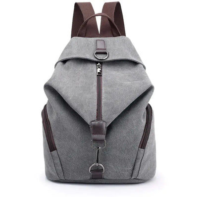 College Style Canvas Backpack and Tote Bag Blkhaven