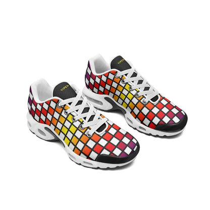 VIPER SHOES STYLE 55TT Abstract Cube Unisex Mesh Tech Eco-Flex Fuchsia Rosemary