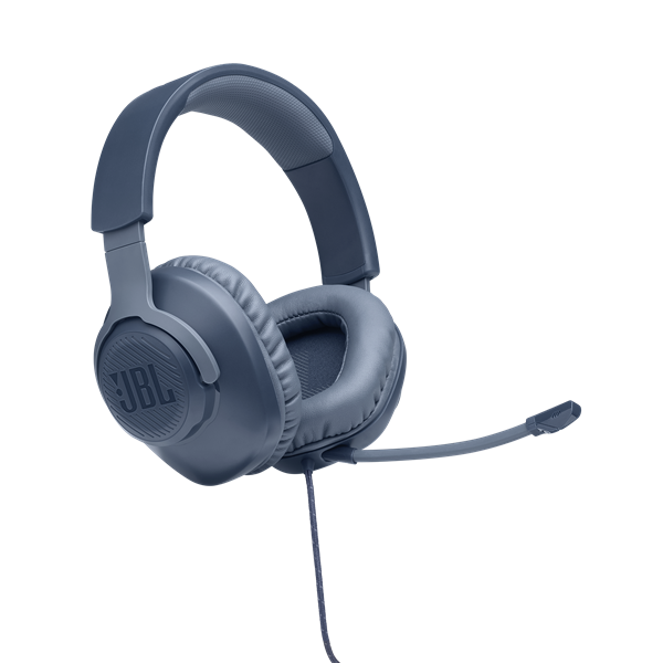 JBL QUANTUM 100 GAMER FEJHALLGATÓ, KÉK, JBLQUANTUM100BLU (JBLQUANTUM100BLU)-0