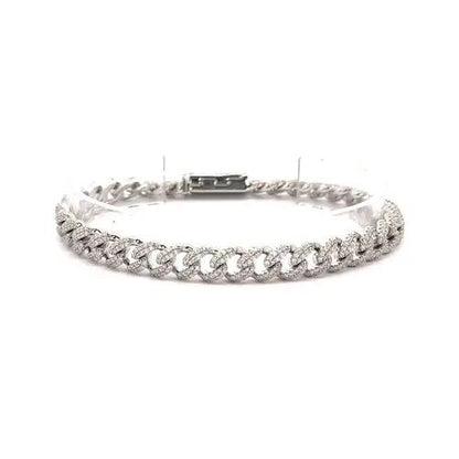 CAMEO 8MM CUBAN BRACELET | 963571 Lilac Quartz