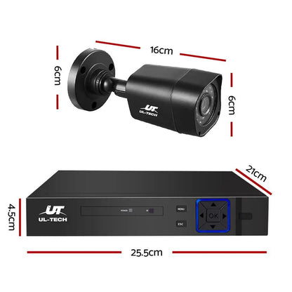 NNEDSZ -CCTV Camera Home Security System 8CH DVR 1080P Cameras Outdoor Day Night-1