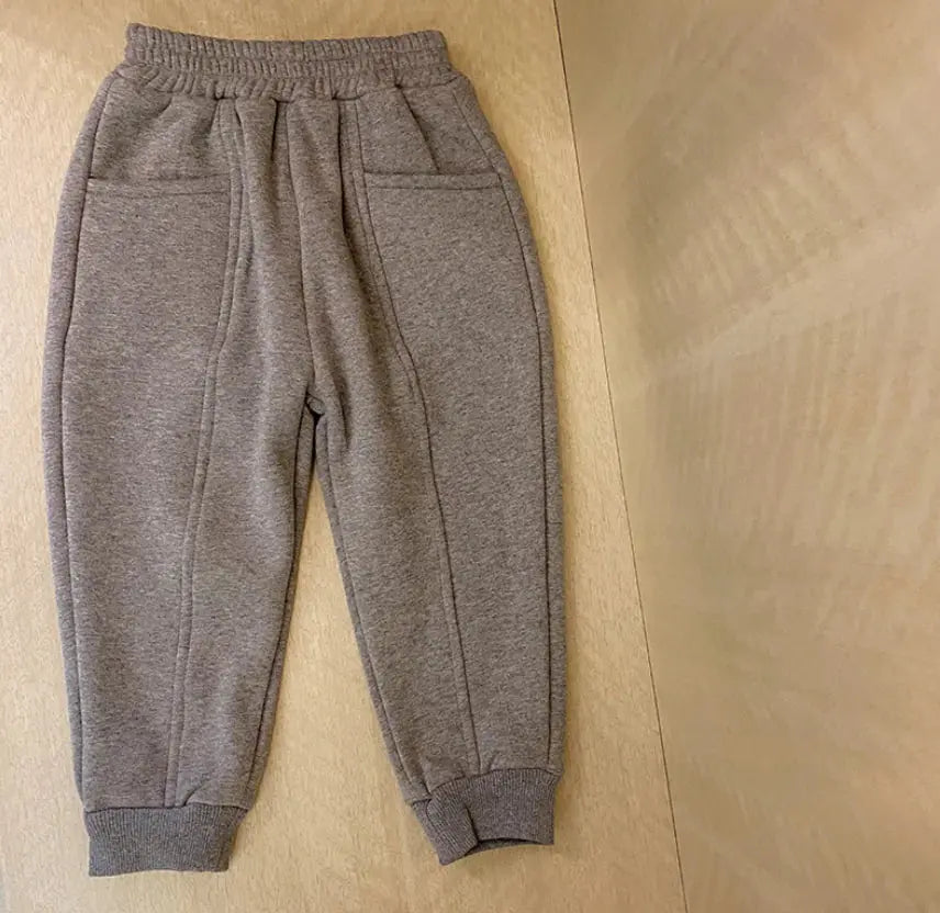 Girls' Winter Sports Down Guard Pants in Foreign Style