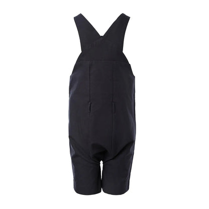 Kids' Cotton Farmer Dungaree in Black Infantium Victoria