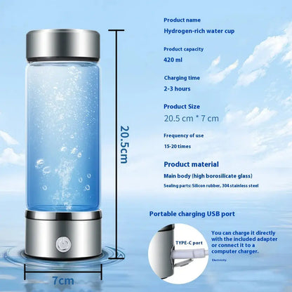SPE Quantum Hydrogen-Rich Water Cup Blkhaven