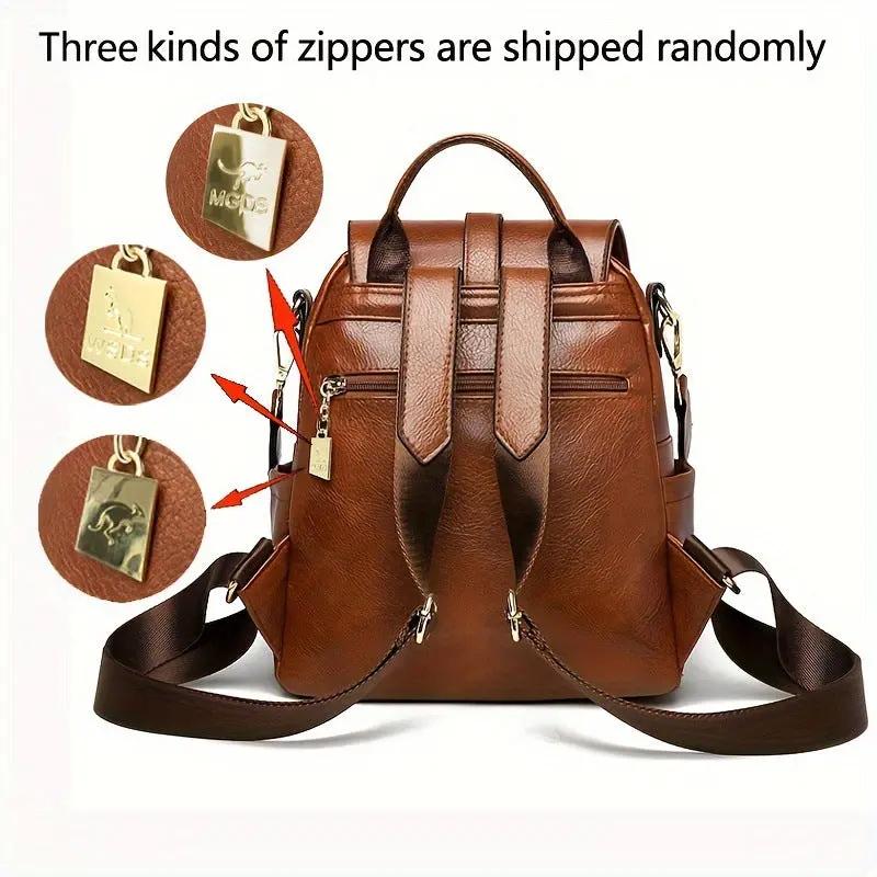 Simple Ladies Backpack Commuter's All-matching Large Capacity Blkhaven