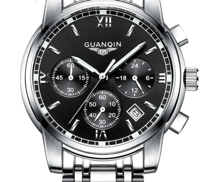 Luminous Steel Band Outdoor Sports Watch Blkhaven