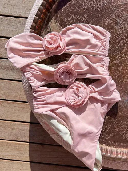 Oceana one piece swimsuit Raspberry Eurybia