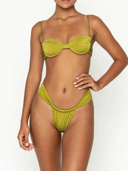 Fab Girl two piece swimsuit Raspberry Eurybia