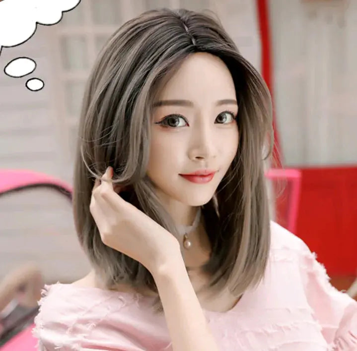 Fashionable Long Straight Wig with Center Parting for Women Blkhaven