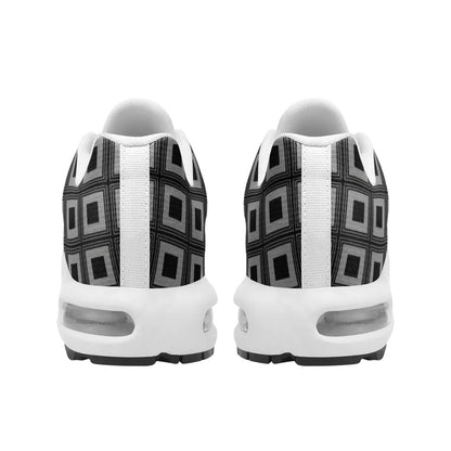 VIPER SHOES STYLE 55TT Multi Cube Abstract Black Unisex Mesh Tech Fuchsia Rosemary