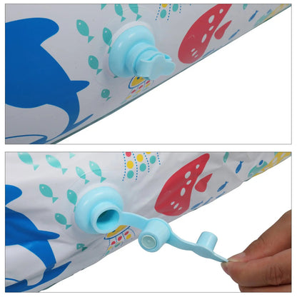 59" X 43.3" X 23.6" Inflatable Swim Pool for Kids Lilac Milo