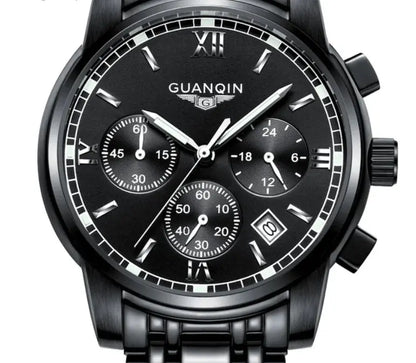 Luminous Steel Band Outdoor Sports Watch Blkhaven