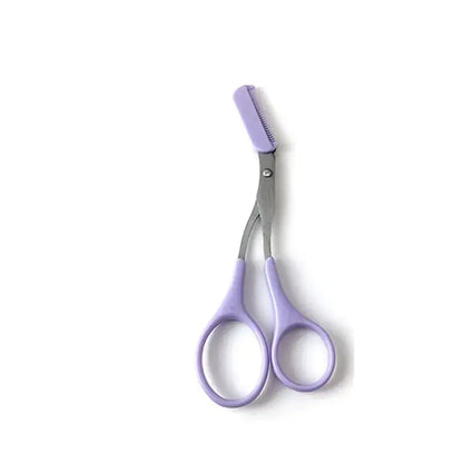 Eyebrow Scissors with Comb for Beginners and Makeup Blkhaven