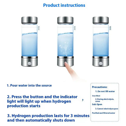 SPE Quantum Hydrogen-Rich Water Cup Blkhaven